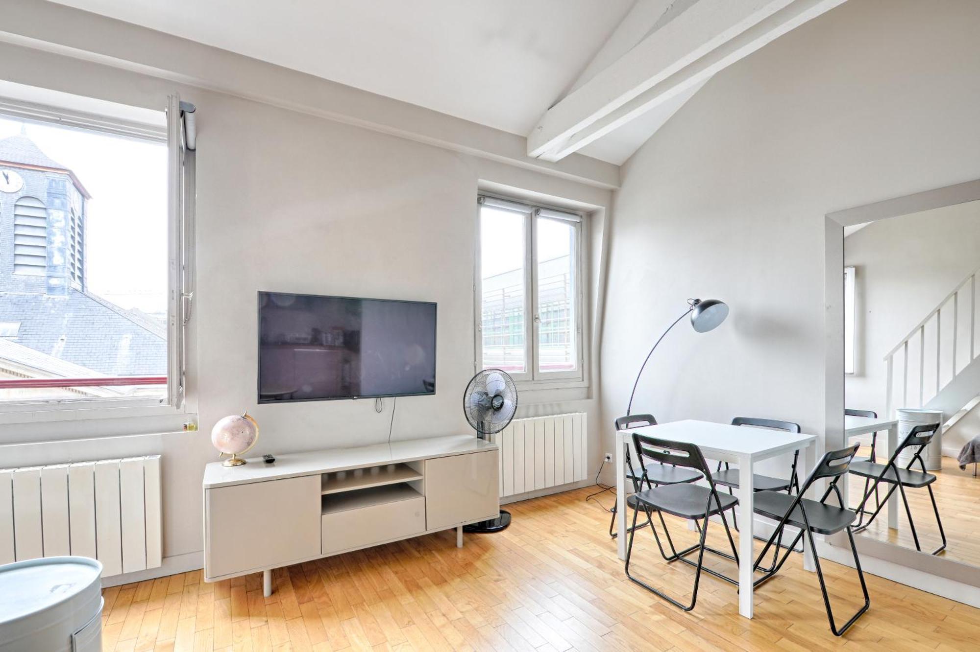 Ferienwohnung St Dom Face - Vue Tour Eiffel Paris Exterior foto