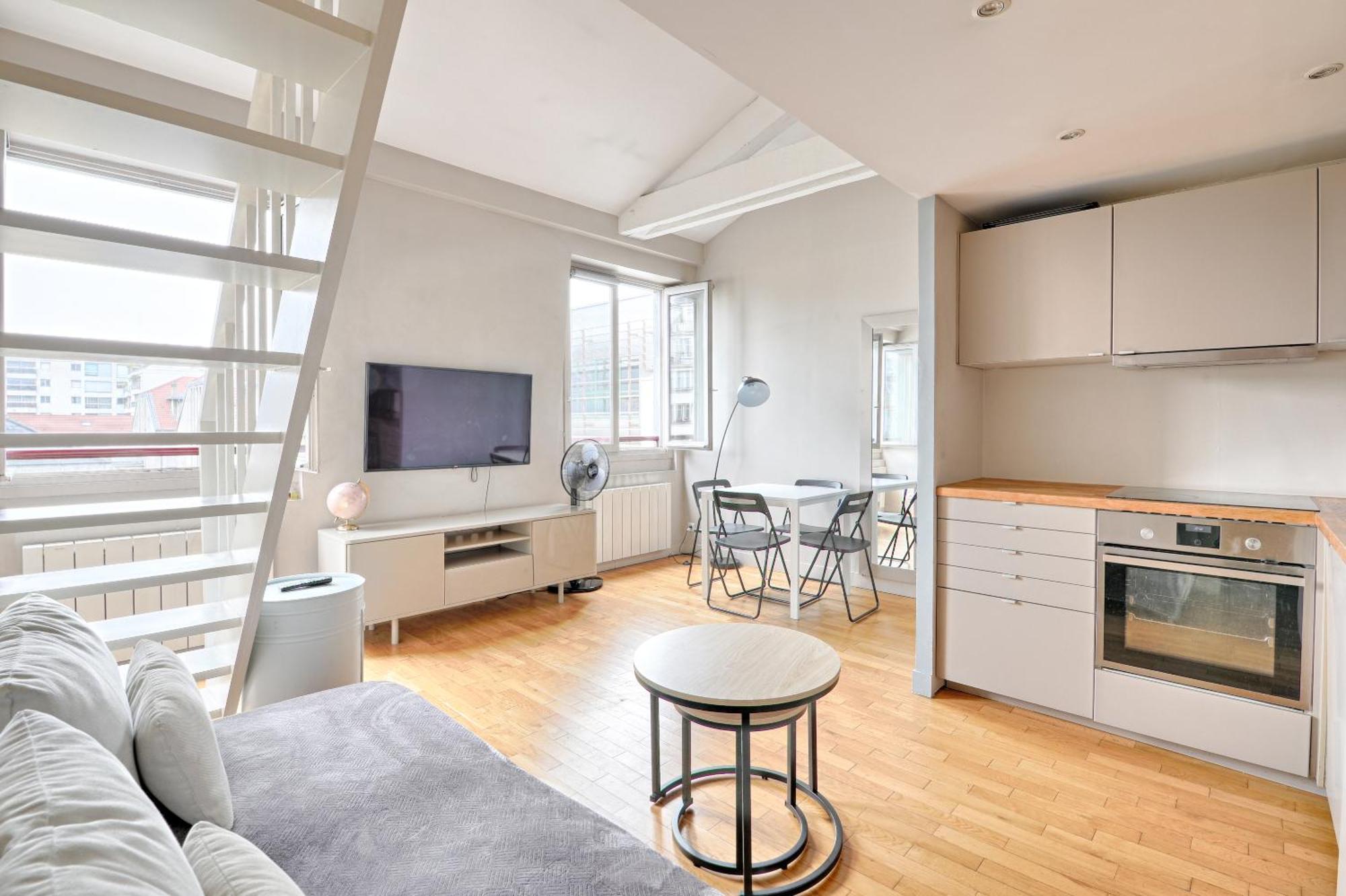 Ferienwohnung St Dom Face - Vue Tour Eiffel Paris Exterior foto